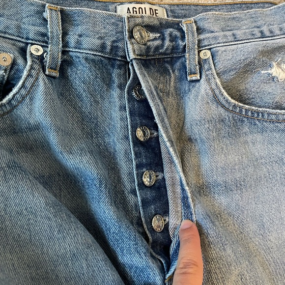 Agolde 90's Mid Rise Loose Fit Jeans - Picture 9 of 9